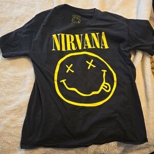 040126 NIRVANA T-Shirt Smiley Face Logo OFFICIALLY LICENSED New Authentic box 22